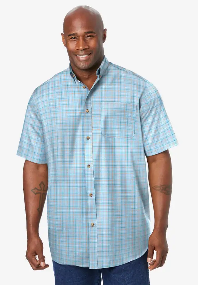 Short Sleeve Wrinkle-Free Sport Shirt