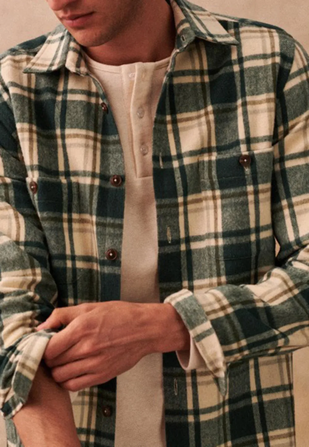 Buttoned Fastening Shirt