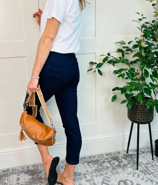 Navy Slim Leg Jeans
