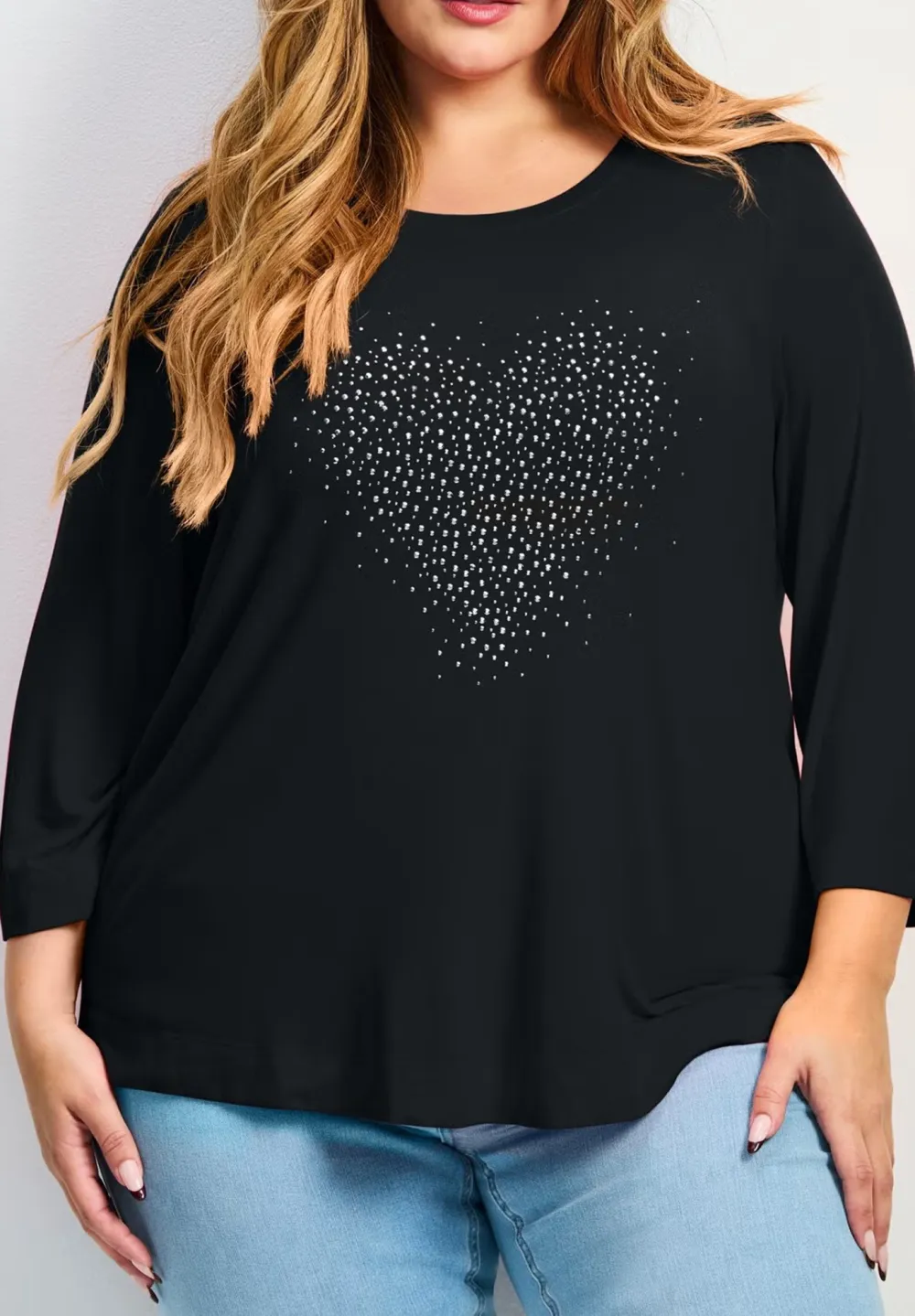 Round Neck Knitted T-Shirt