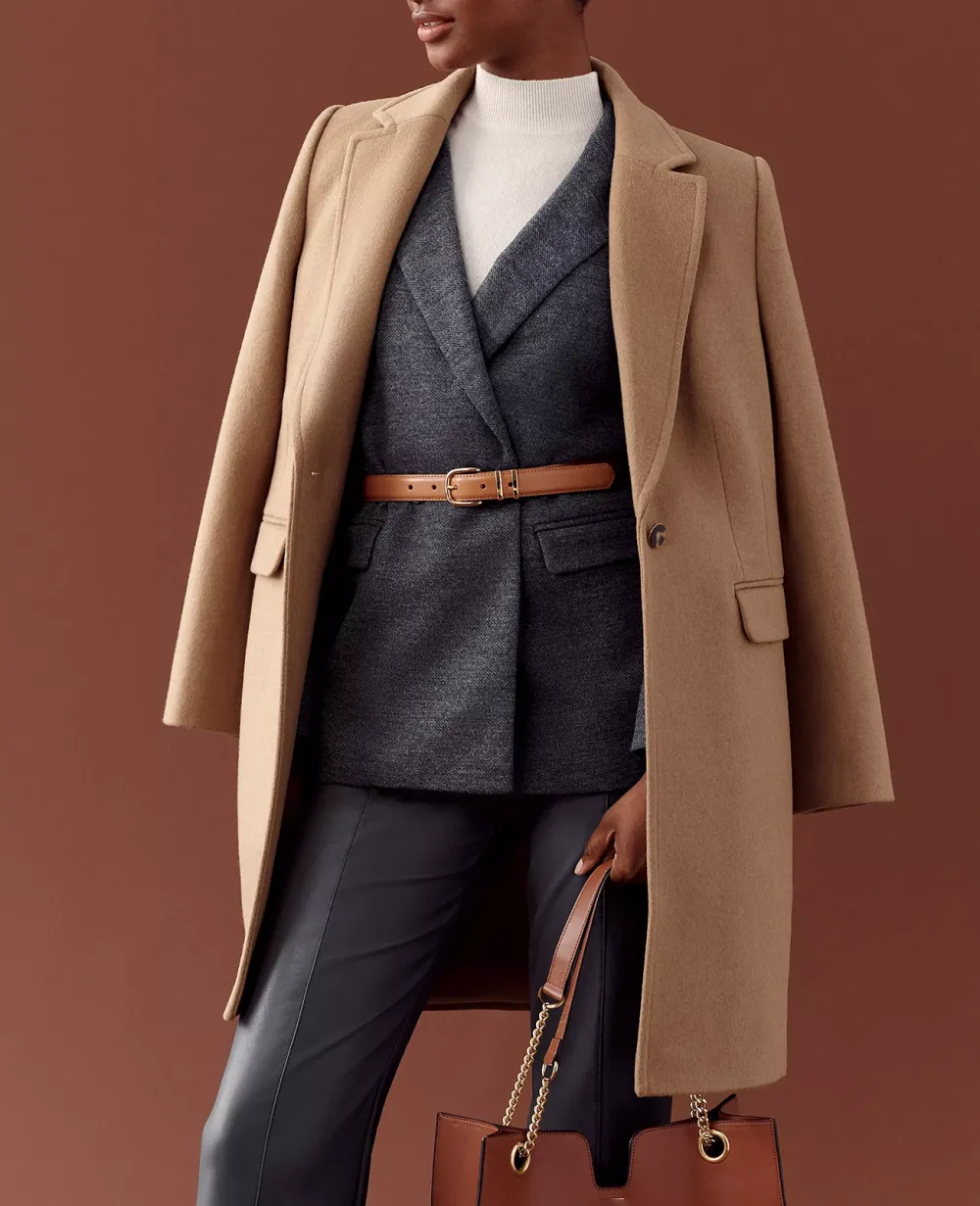 Petite Chesterfield Coat