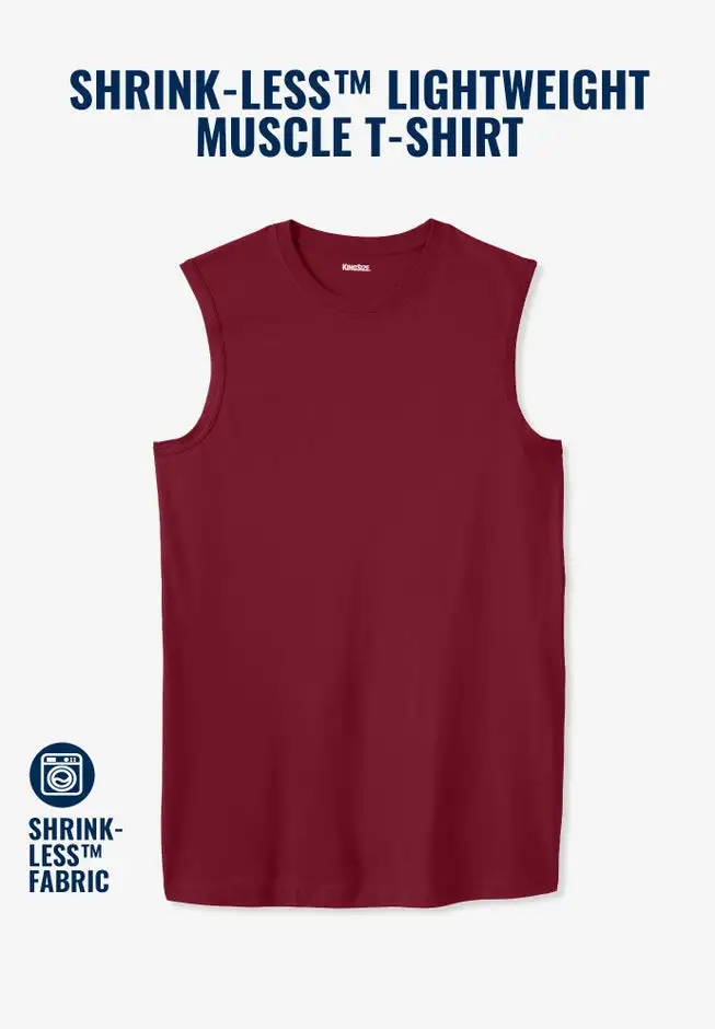 Shrink-Less Lightweight Muscle T-Shirt