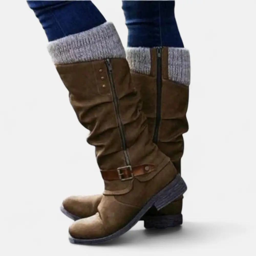 Flexible Sole Ankle Boots