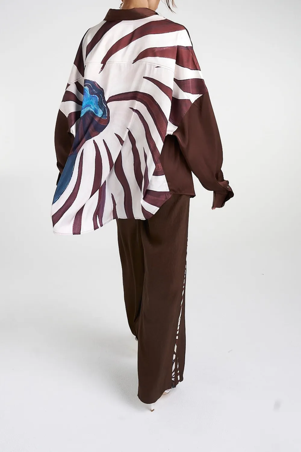 Unique Personality Art Long-Sleeved Shirt