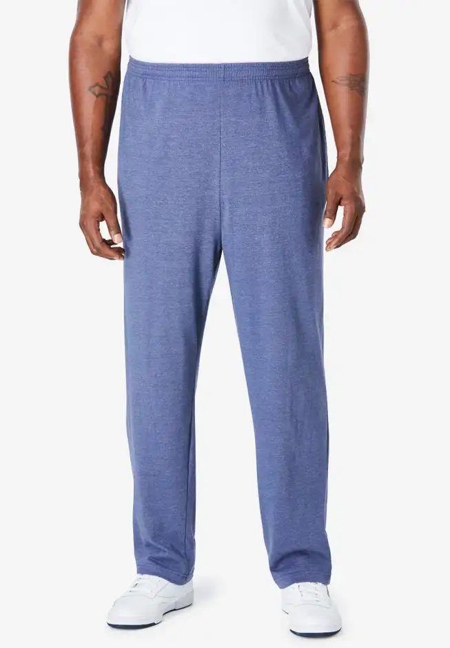 Lightweight Jersey Open Bottom Sweatpants