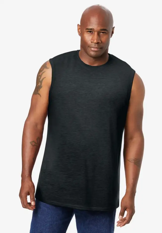 Shrink-Less Lightweight Muscle T-Shirt