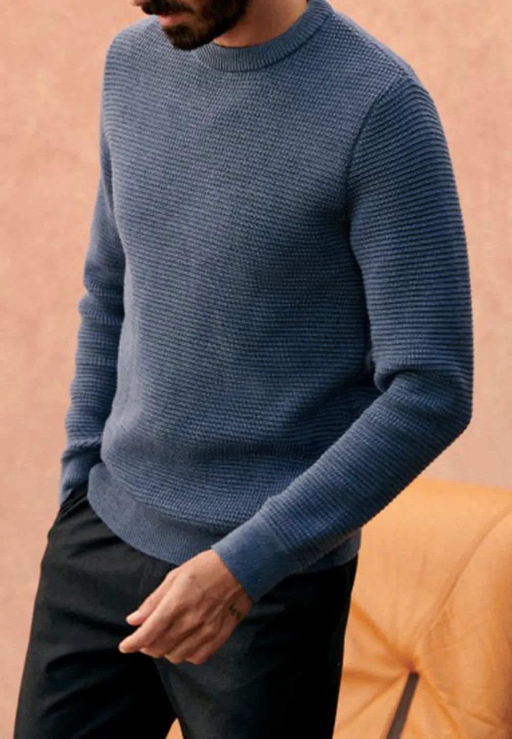 Sweater-Slate Blue