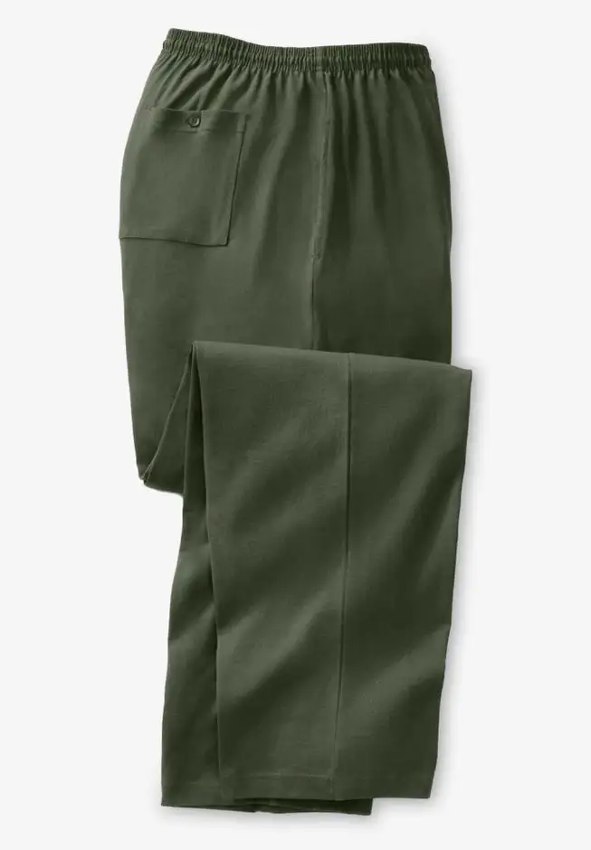 Lightweight Jersey Open Bottom Sweatpants