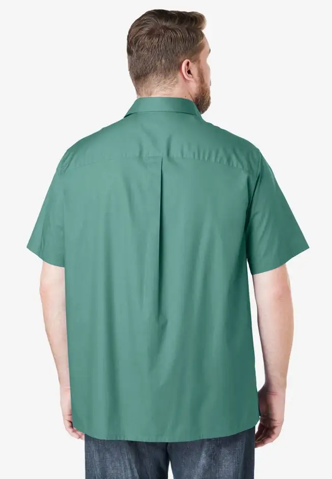 Short-Sleeve Pocket Sport Shirt