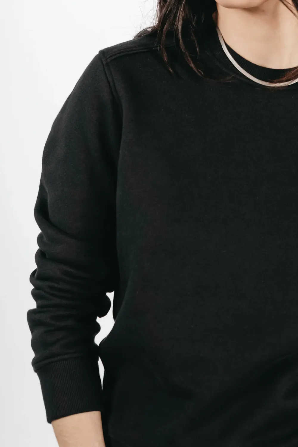 The Crew Black Sweatshirt
