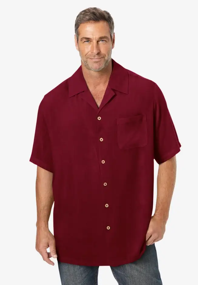 KS Island Solid Camp Shirt