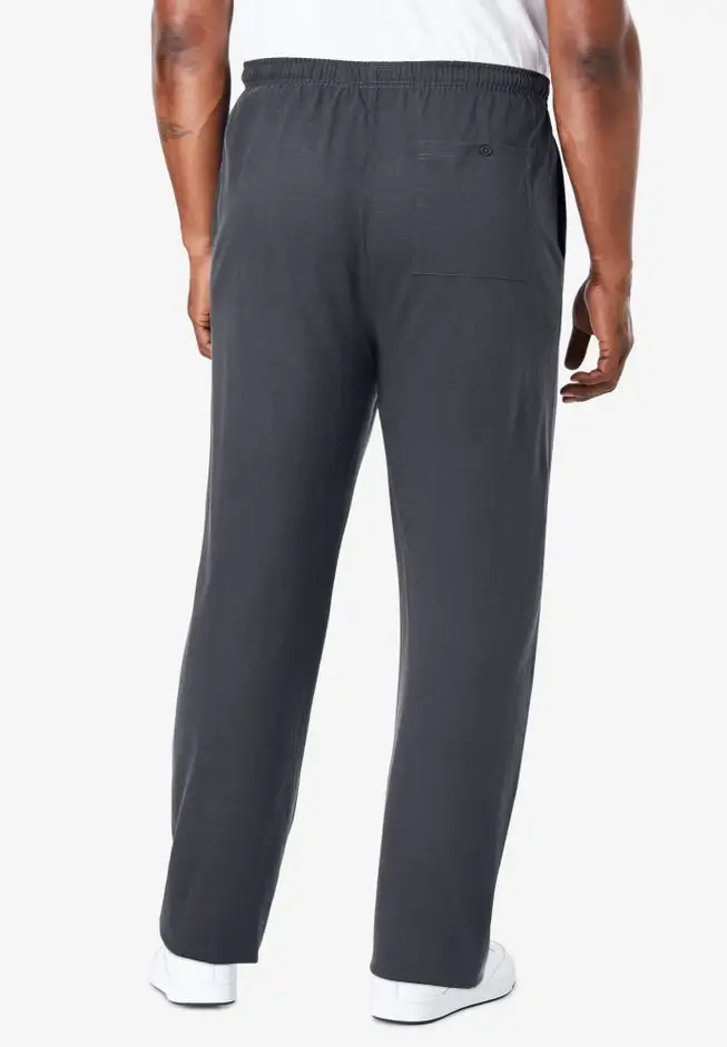 Lightweight Jersey Open Bottom Sweatpants