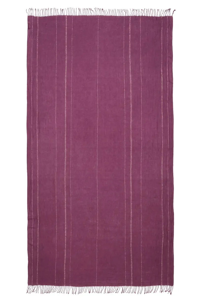 Fringed Wool & Cashmere Wrap