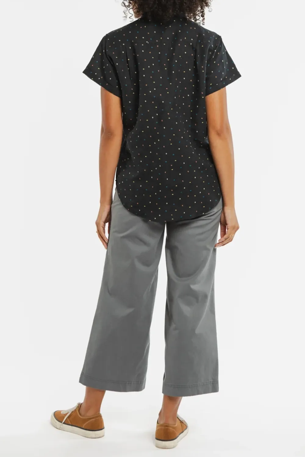 The Button Front Short Sleeve