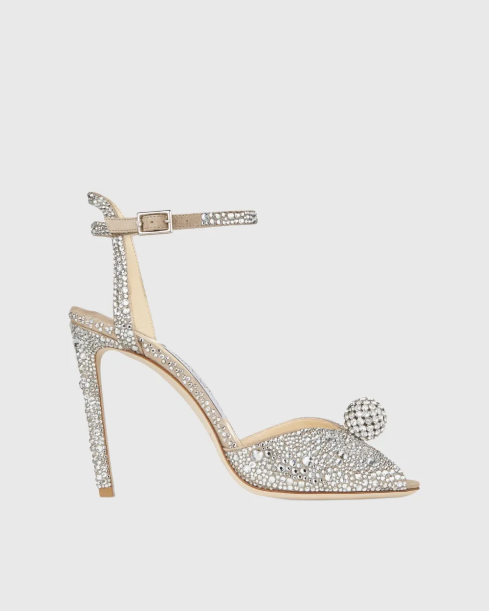 Rhinestone Strap Sandals