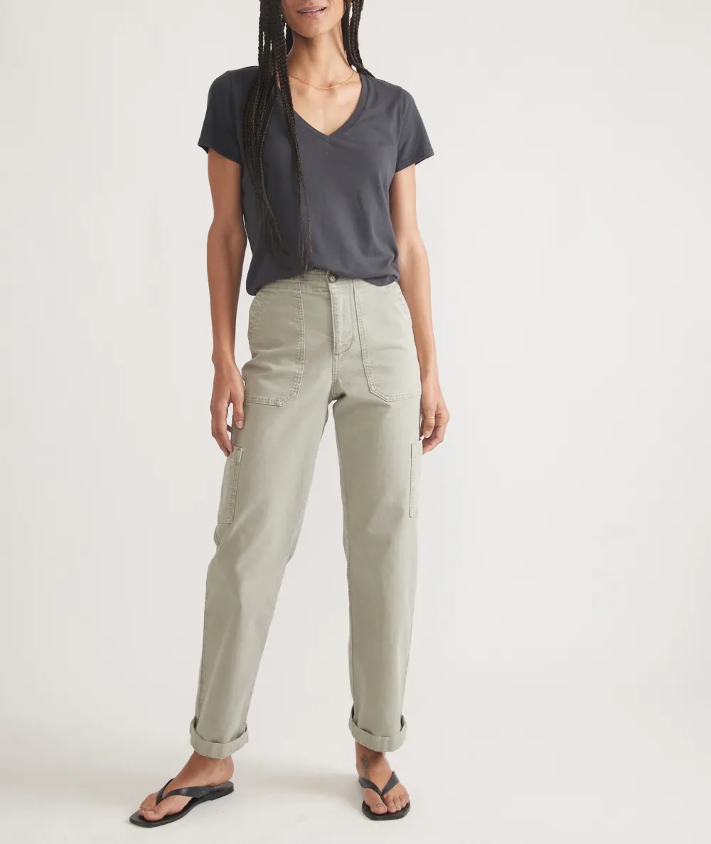 Short Sleeve V-Neck Plain Shirt