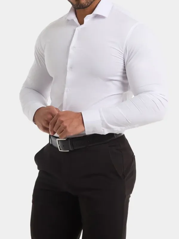 White Soft Daily Comfortable  Blouse