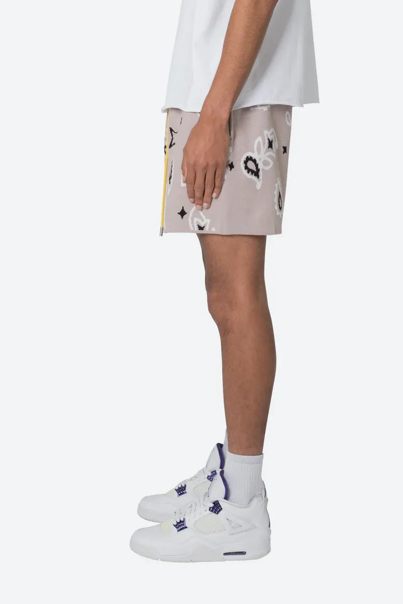 CASUAL STRAIGHT KNIT SHORTS