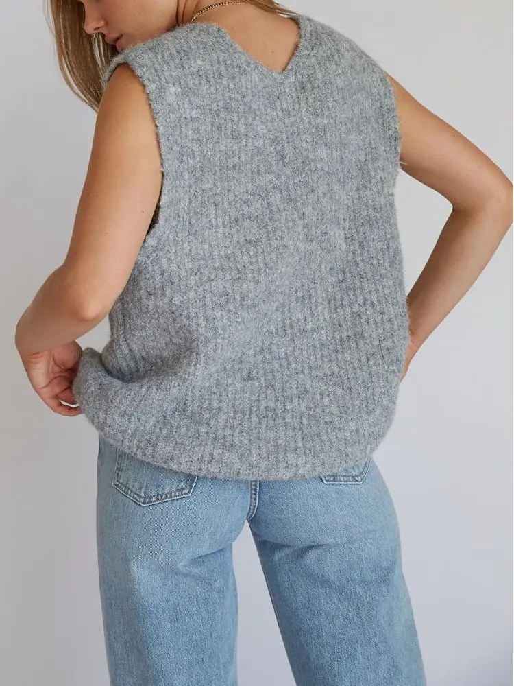 Spencer Wool Sweater Vest
