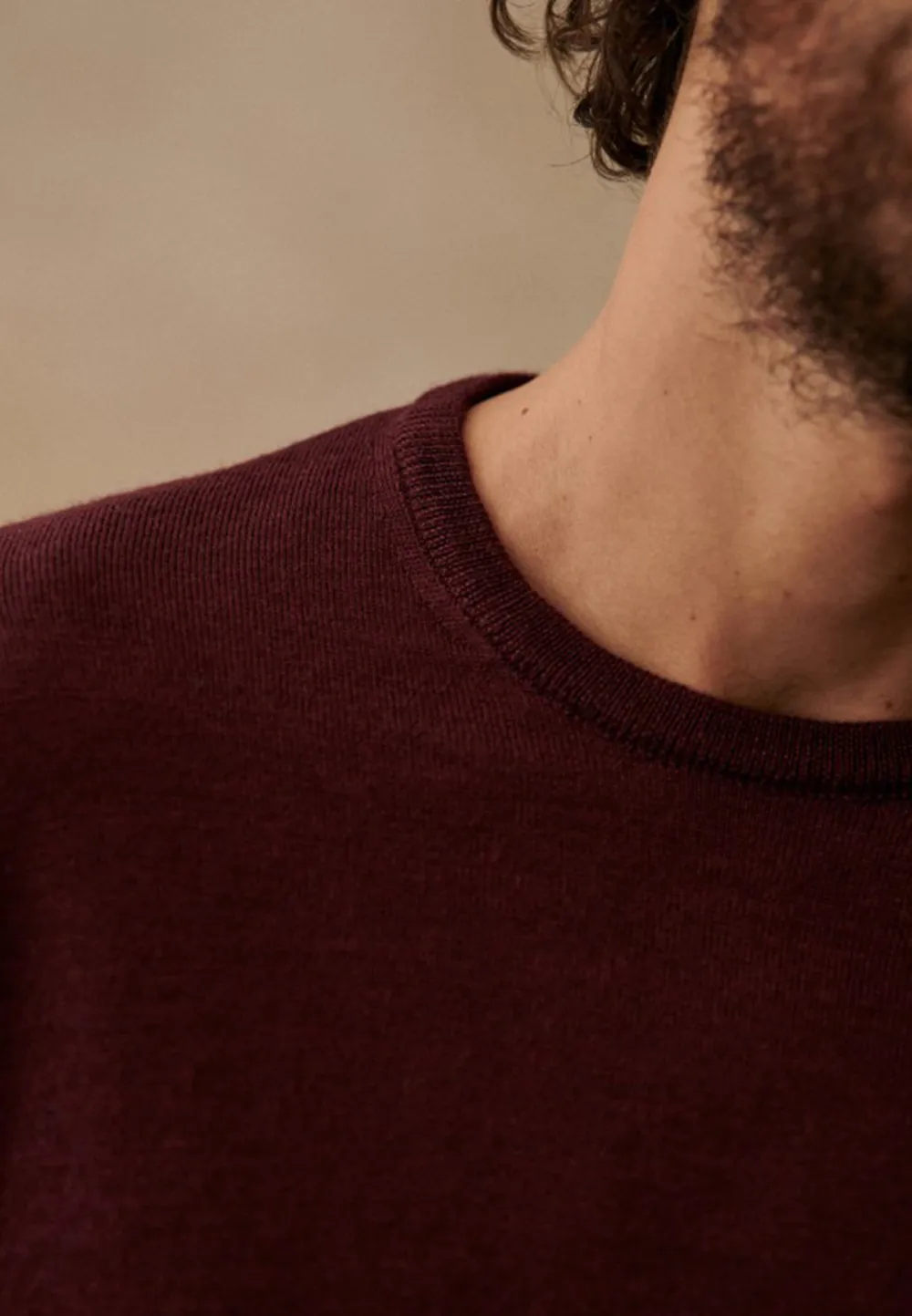 Sweater-Burgundy