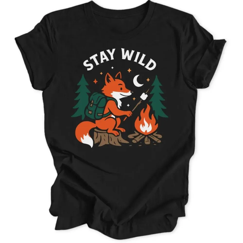 Stay Wild Fox Unisex T-Shirt
