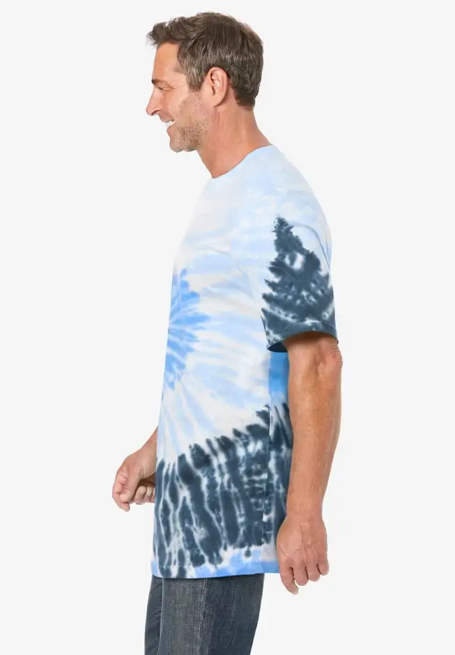 Lightweight Tie-Dye Crewneck Tee