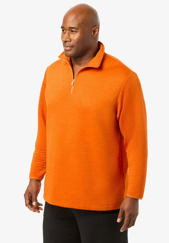 Dot Texture Performance 1/4 Zip