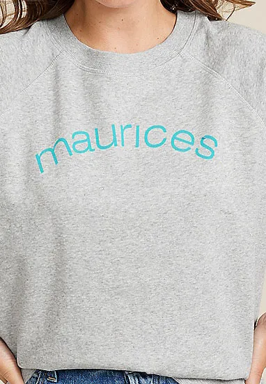 Crew Neck Relaxed Fit Sweatshirt