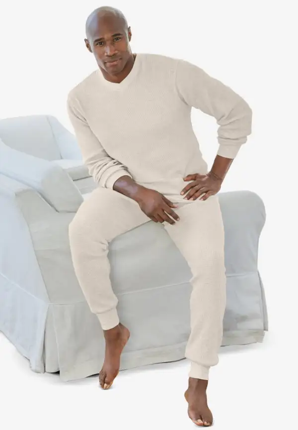 Heavyweight Thermal V-Neck Underwear Shirt