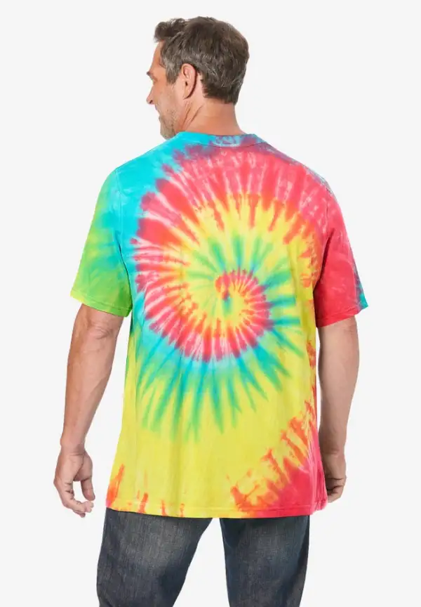 Lightweight Tie-Dye Crewneck Tee