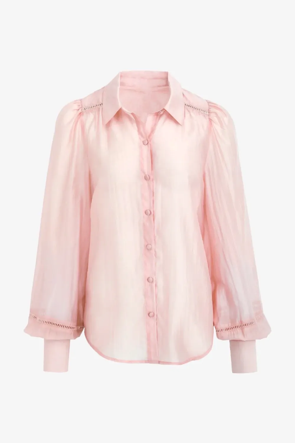 Elegant Lace Long Sleeve Shirt