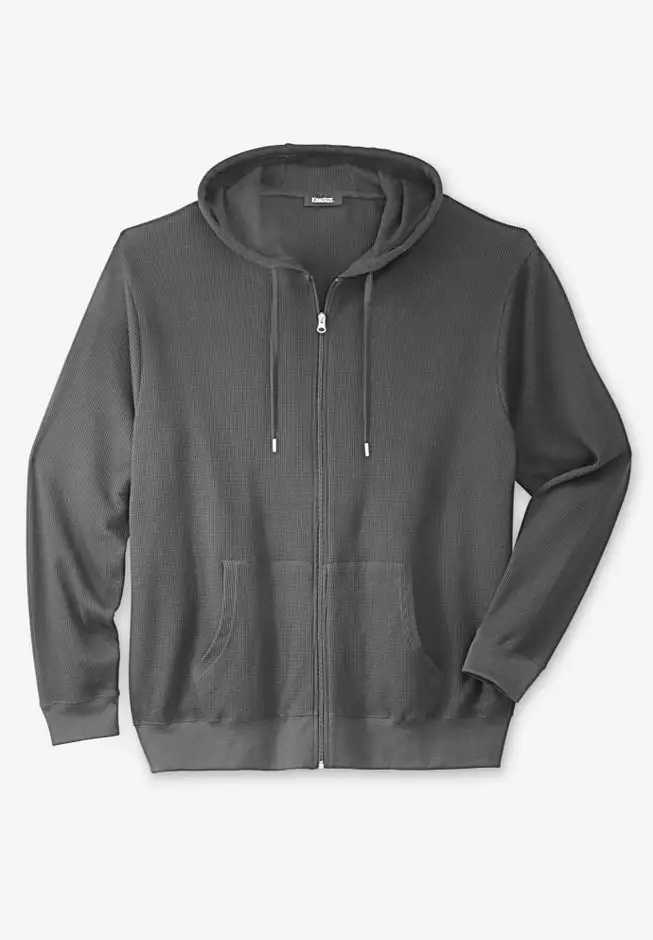 Boulder Creek™ Thermal Waffle Zip Hoodie