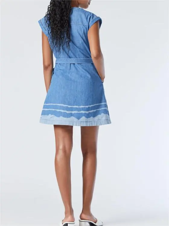 Casual Cotton Denim Dress
