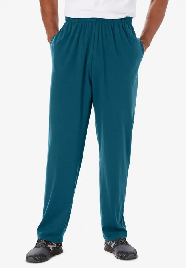 Lightweight Jersey Open Bottom Sweatpants