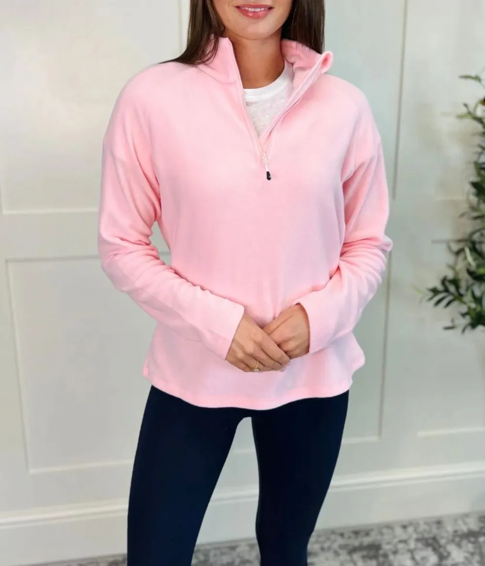 Pink Freeform Fleece