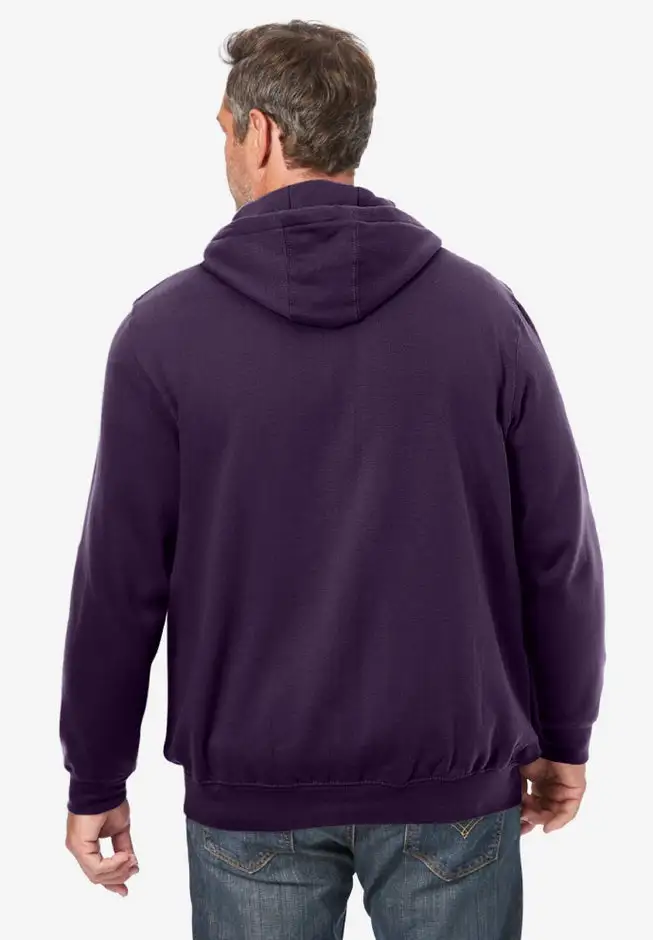 Fleece Zip-Front Hoodie