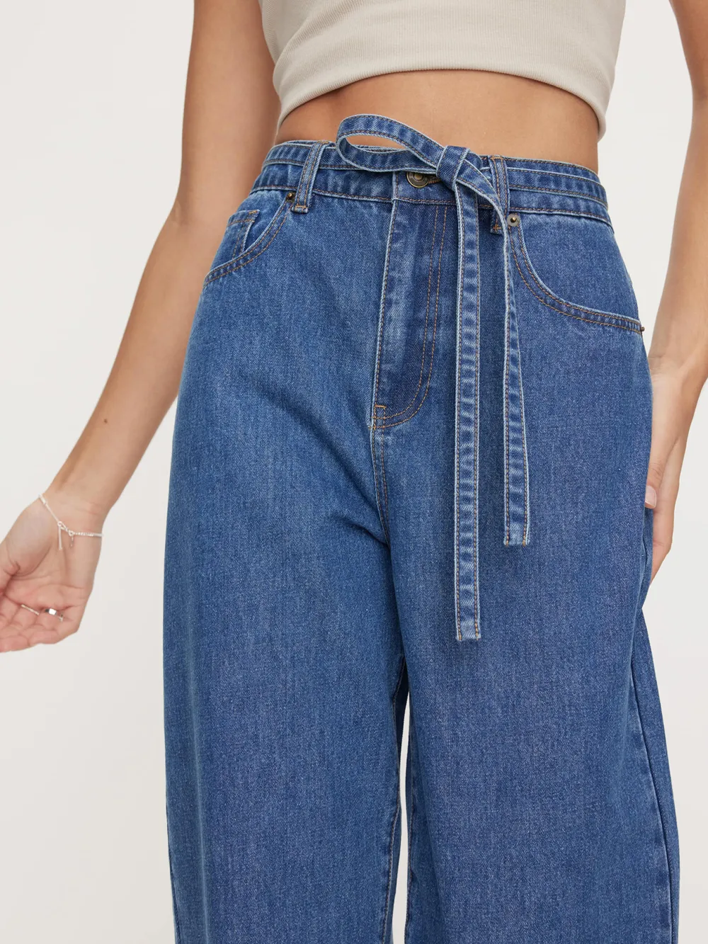 Casual Style Balloon Leg