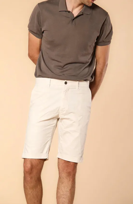 Stucco Cotton Twill Cargo Shorts For Men - Regular Fit