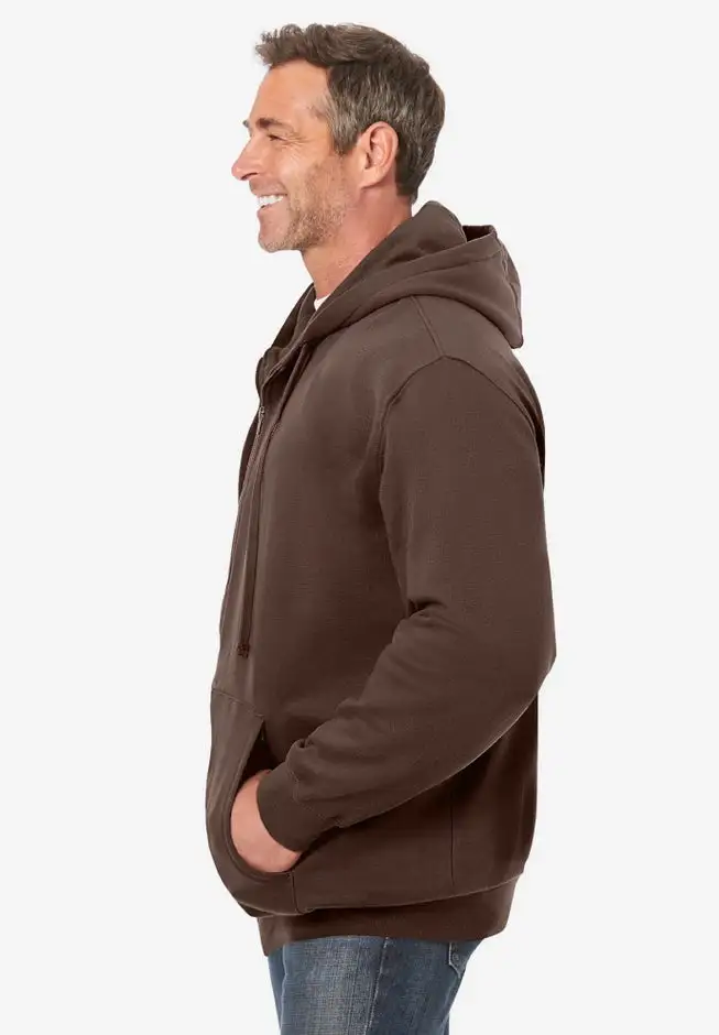 Fleece Zip-Front Hoodie