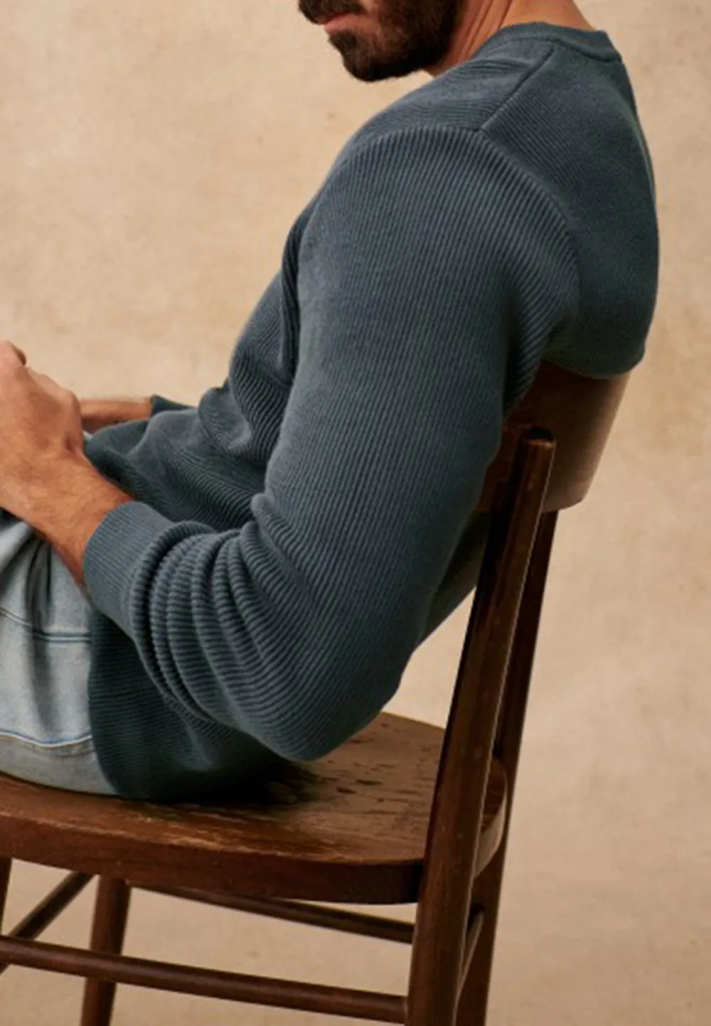 Sweater-Steel Blue