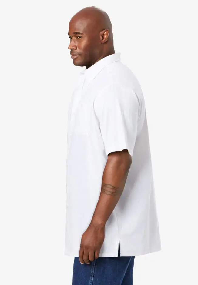 Short-Sleeve Linen Shirt
