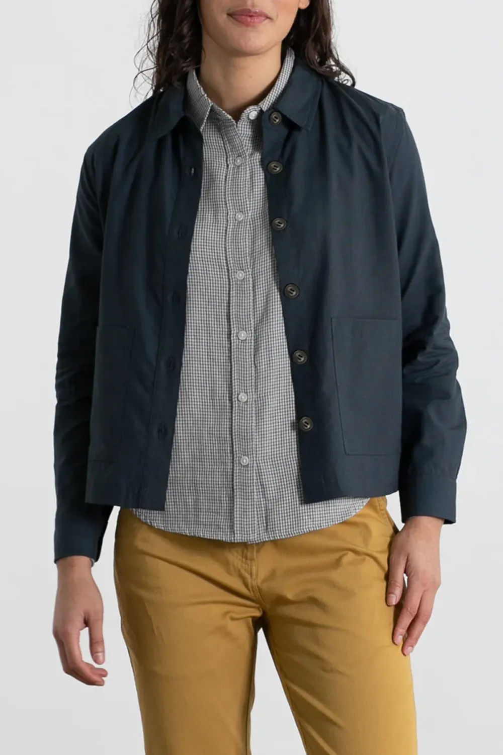 The Daily Button Front Overshirt