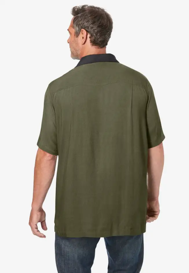 Colorblock Camp Shirt