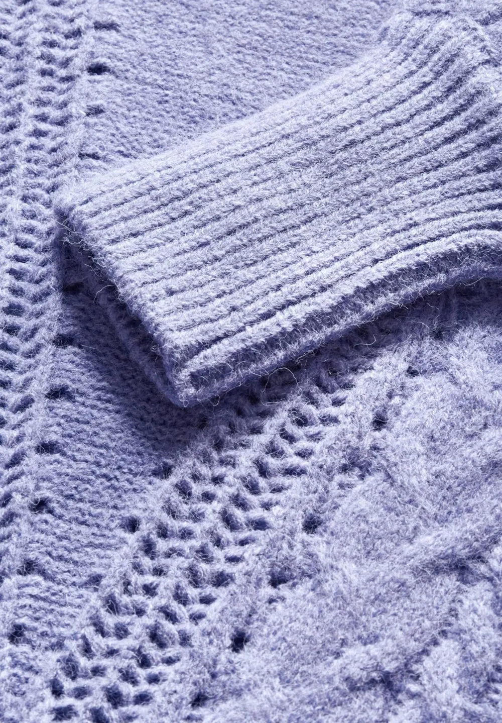 High Neck Knitted Sweater
