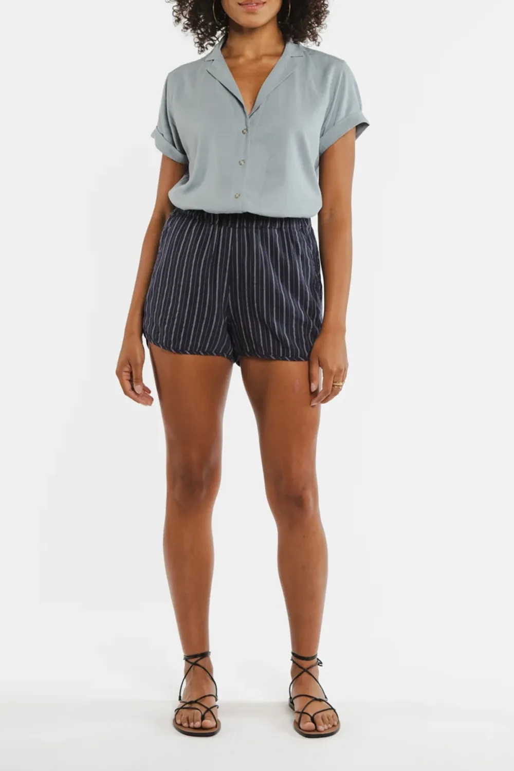 The Striped Casual Short