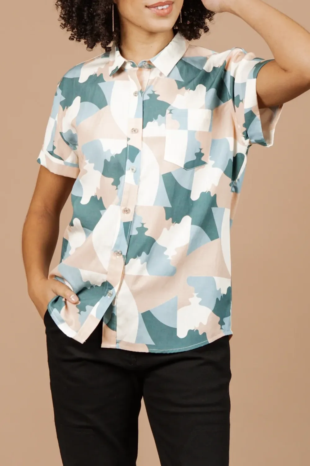 Daily Regular Color Block Shirt