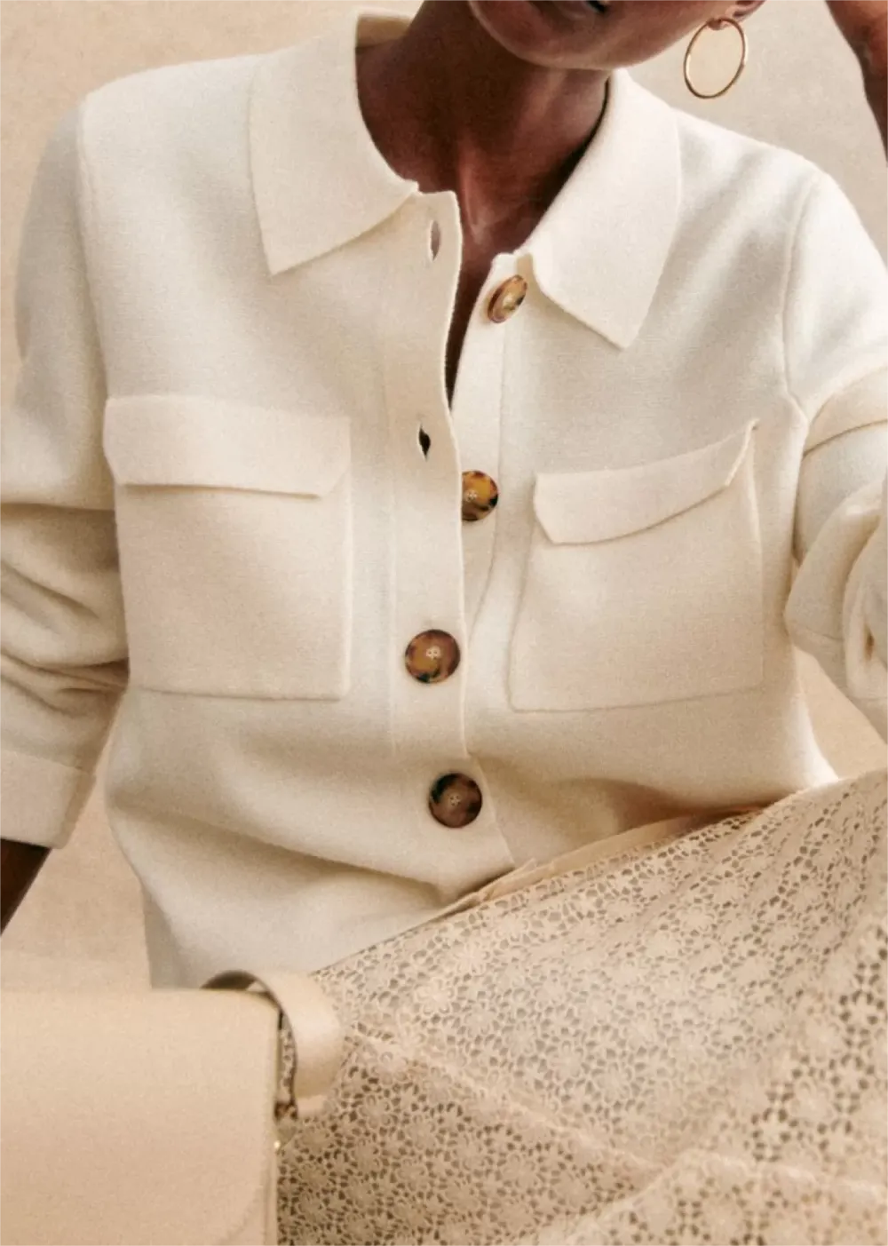 Lapel Collar Knitwear