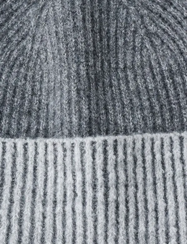 Creative Cuff Ribbed Fashion Hat
