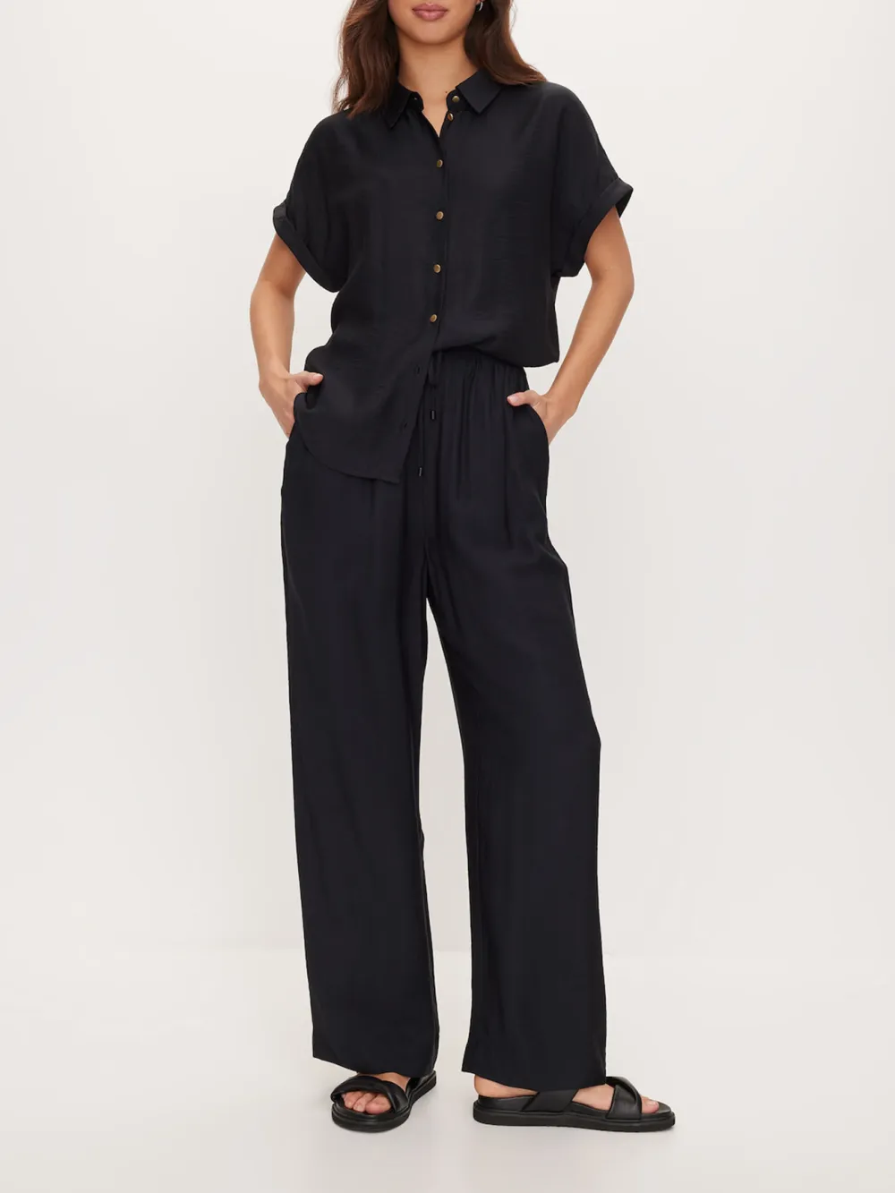 Viscose Relaxed Trousers