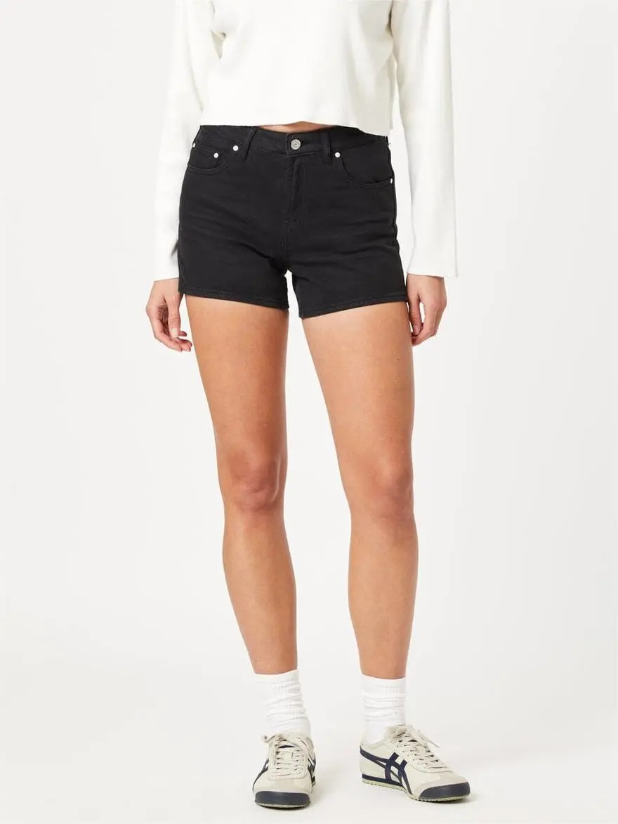 Straight Daily Black Shorts